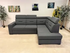 Sedací souprava Barcelona Provedení: Levá varianta, látka: Jukon 12