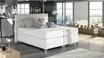 Boxspring Amadeo Rozměr: 160 x 200 cm, látka: Soft 17, Varianta: S LED osvětlení