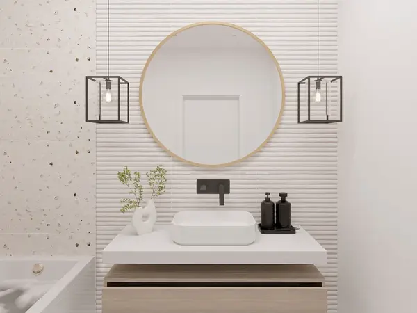 Zrcadlo Gerbinie Rozměry: 80 cm, Varianta: Bez osvětlení