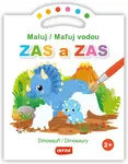 Maluj/Maľuj vodou ZAS a ZAS Dinosauři/Dinosaury
