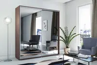 Šatní skříň Ska A01 Barva korpusu: Čokoláda, Rozměry: 125 cm