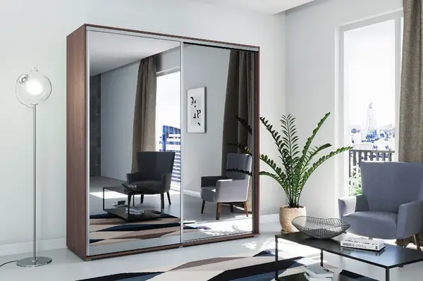 Šatní skříň Ska A01 Barva korpusu: Čokoláda, Rozměry: 125 cm