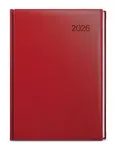 Týdenní diář 2026 Oskar Vivella A5 bordó