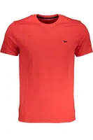 HARMONT &amp; BLAINE MEN'S RED SHORT SLEEVE T-SHIRT