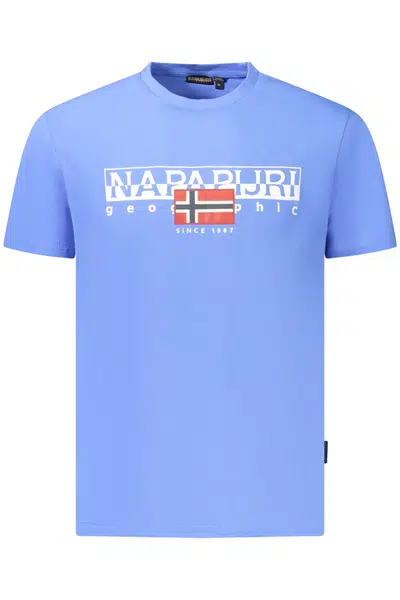 NAPAPIJRI SHORT SLEEVE T-SHIRT MEN BLUE