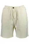 NORTH SAILS WHITE MEN'S BERMUDA PANTS