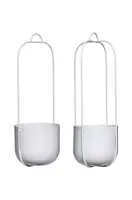 Závěsný květináč Hübsch Lotus 16 x 44 cm 2-pack