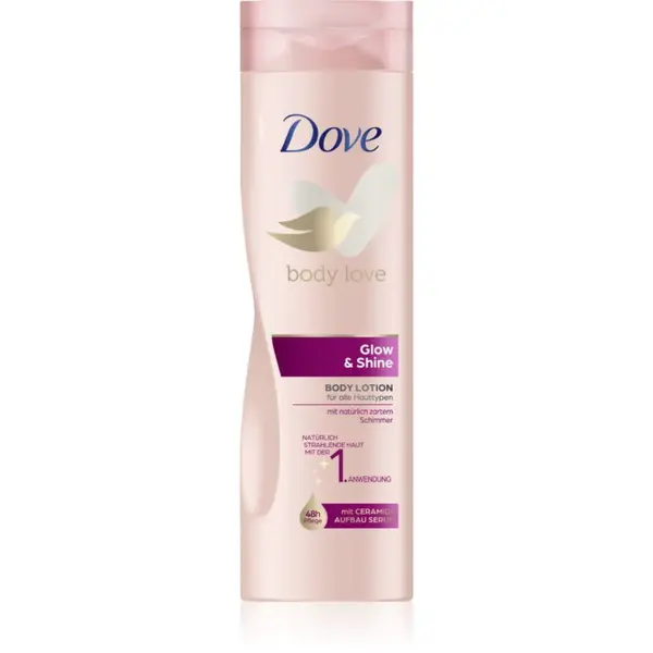 Dove Body Love Glow ＆ Shine tělové mléko 250 ml