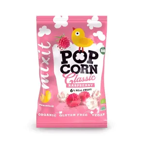 Mixit Velký BIO popcorn Malina 75 g