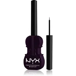 NYX Professional Makeup Wednesday Cello Liquid Liner tekuté linky na oči s matným finišem odstín 01 Purple 2 ml