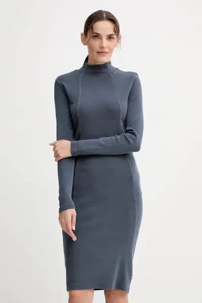 G-Star Šaty G-Star Washed slim rib