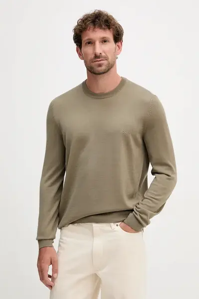 Vlněný svetr BOSS Botto-L