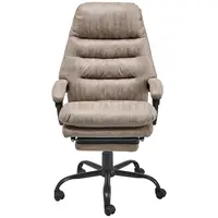 MID.YOU KANCELÁŘSKÉ KŘESLO, mikrovlákno, šedá, černá