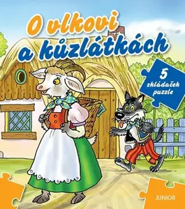 O vlkovi a kůzlátkách - 5 skládaček puzzle
