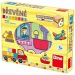 Dopravní prostředky - Dřevěné kostky
