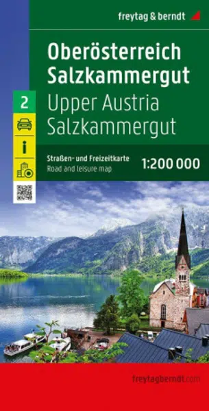 Horní Rakousko-Salzkammergut 1:200 000 / automapa