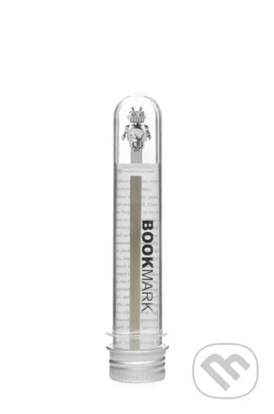 Záložka do knihy- Robot (strieborný)