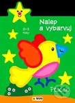 Nalep a vybarvuj - Ptáček (2 - 3 roky) - kniha z kategorie Omalovánky