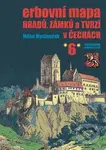 Erbovní mapa hradů, zámků a tvrzí v Čechách 6 - Milan Mysliveček - kniha z kategorie Historie
