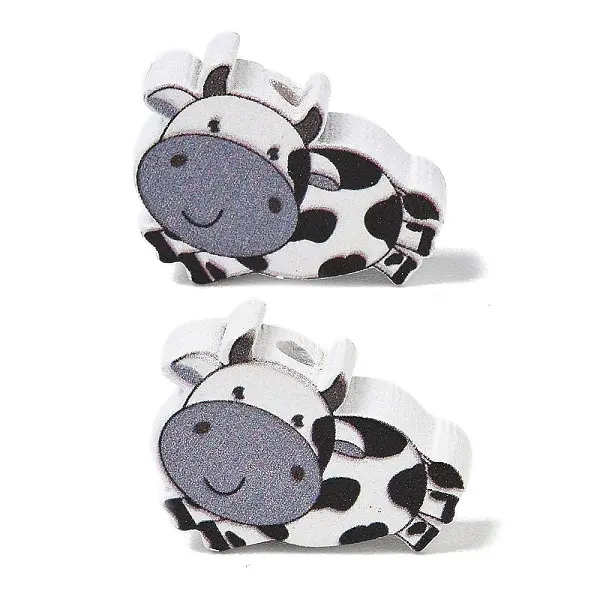 Printed Schima Wood Beads