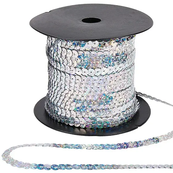 Sparkle PVC Sequins Ribbon