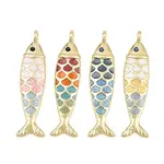 Brass Enamel Pendants