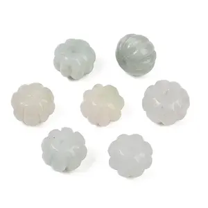 Dyed Natural Myanmar Jade Burmese Jade Carved Beads