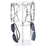 2-Tier Round Acrylic Sun Glasses Storage Display Stands