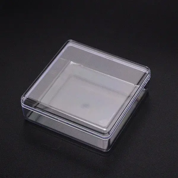 Square Plastic Bead Storage Containers