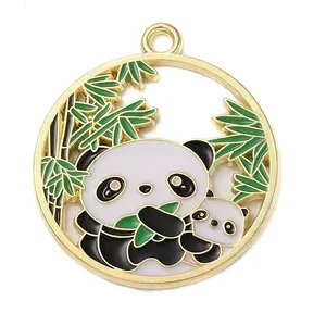 Alloy Enamel Pendant