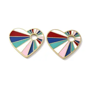 Ion Plating(IP) 304 Stainless Steel Enamel Pendants