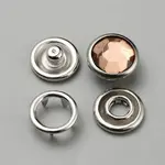 4Pcs Brass & Resin Snap Button