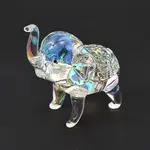 Natural Quartz Crystal Elephant Ornaments