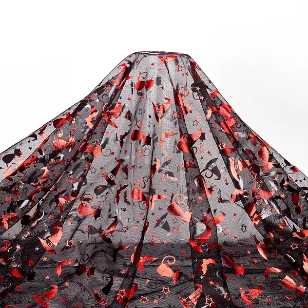 Halloween Bronzing Polyester Fabric