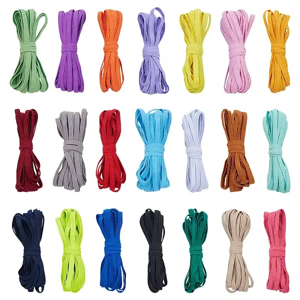 105M 21 Colors Polyester Elastic Cord