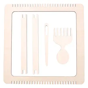 DIY Poplarwood Wooden Weaving Loom Sets