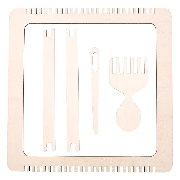 DIY Poplarwood Wooden Weaving Loom Sets
