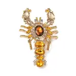 Alloy Rhinestone Brooch