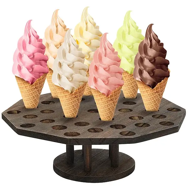 Polygon Wooden Display Stands