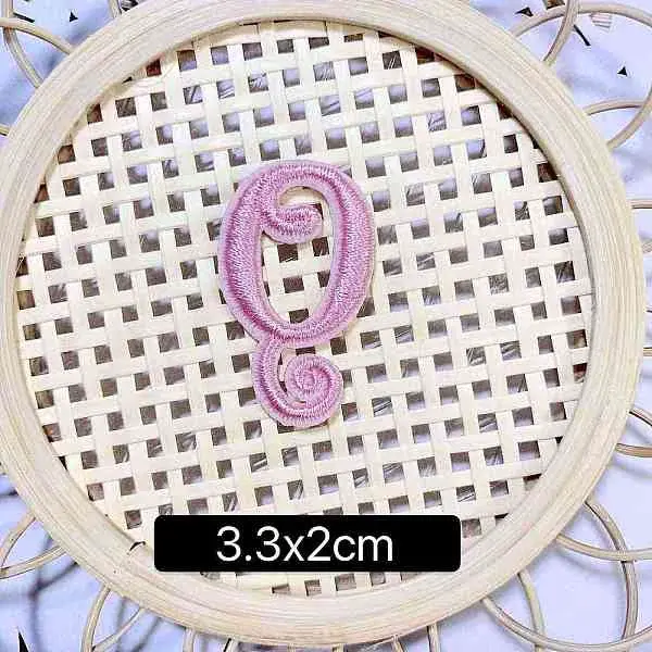 Computerized Embroidery Cloth Self Adhesive Patches
