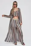 Dlouhý dámský cardigan Ombre