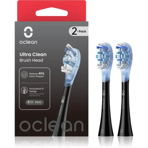 Oclean Ultra Clean UC02 náhradné hlavice Čierne 2 ks