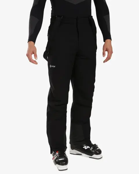 Pánské lyžařské kalhoty kilpi mimas-m černá s