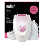 Braun Silképil 3 epilátor s kabelem a nástavcem