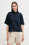 Tommy Hilfiger Lněná košile Tommy Hilfiger
