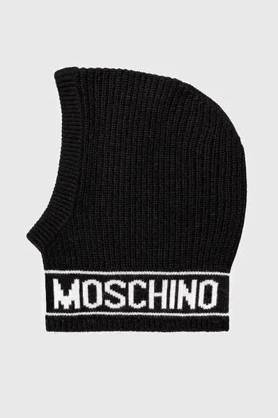 Moschino  kapuce dámská s příměsí vlny