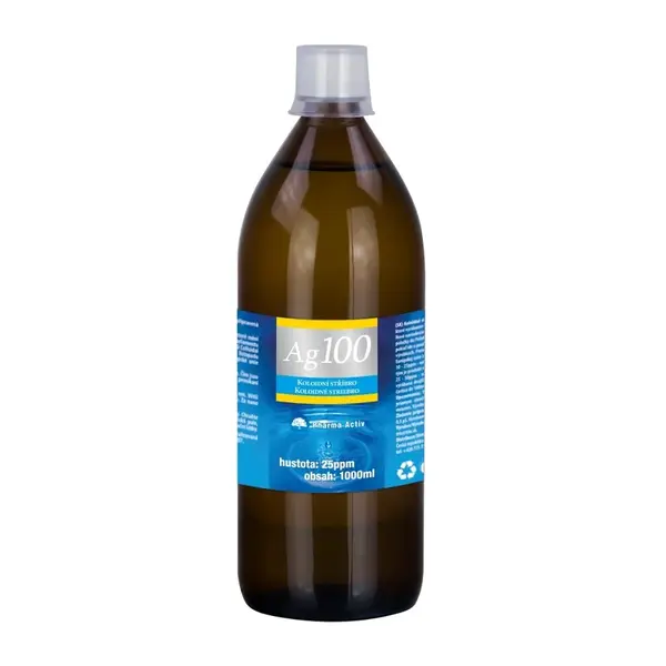 Pharma Activ Koloidní stříbro Ag100 25ppm 1000 ml