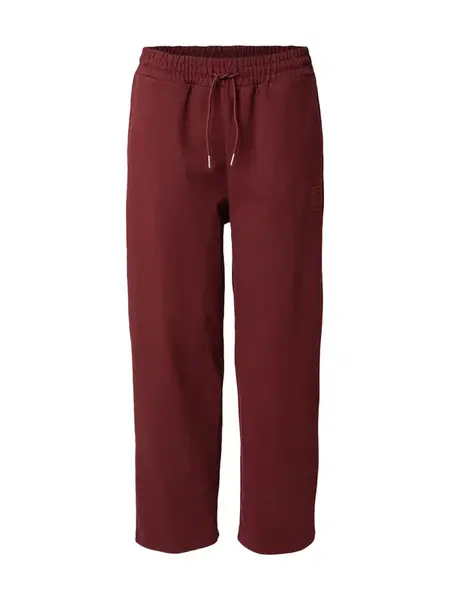 Calvin Klein Nohavice  ohnivo červená