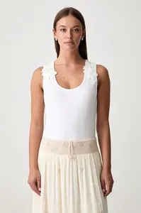 Pedro del Hierro  top dámský bavlněný s elastanem