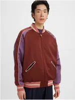 Levi&#039;s Vínový pánský oboustranný bomber Levi&#039;s® Souvenir - Pánské